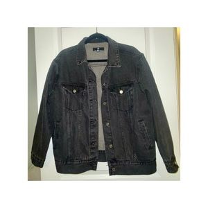 Missguided oversized denim jacket size 6